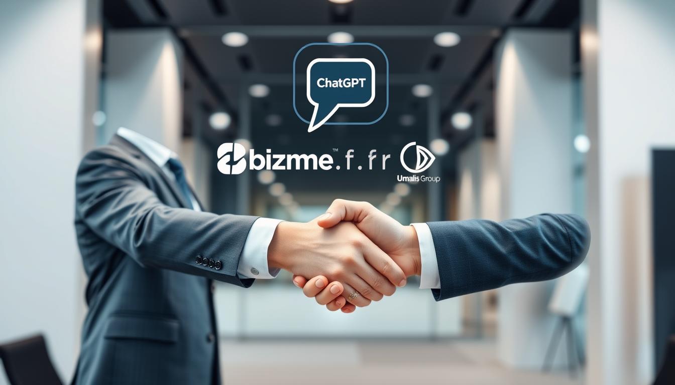 Partenariat entre la plateforme de freelancing Bizme.fr avec ChatGPT et Umalis Group