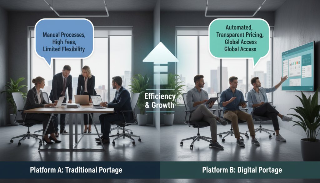 Comparaison des plateformes de portage salarial Comparaison des plateformes de portage salarial