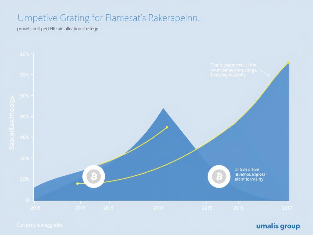 Positionnement concurrentiel d'Umalis Group grâce à sa stratégie d'allocation Bitcoin masse salariale