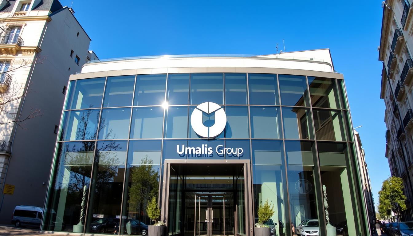 Siège social d'Umalis Group à Paris, entreprise pionnière dans la stratégie d'allocation Bitcoin masse salariale